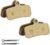 2pcs Disc Brake Pads, Compatible with Surron Light Bee X/S Segway X160 X260 Talaria Sting R MX3 MX4 Durable Front & Rear Electric Dirt Bike Replacement Pads