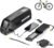 36V 15.6Ah Ebike Battery, Downtube Lithium 36V Ebike Battery with 4A Charger & USB Port, Compatible with Bafang Varstrom AW Electric Bike Conversion Kits