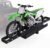 Motorcycle Hitch Carrier, Load Capacity 600lbs Dirt Bike Hauler Rack Fits 5″ Tire, Bike Carrier Hauler Hitch Mount Rack with 97.5 cm Loading Ramp, Compatible with 2″ Receivers