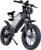 RZOGUWEX Electric Bicycle，20 Inch Off-Road EBIKE for Adults with 48V 25AH Detachable Lithium Ion Battery, 7 Speed with Dual Shock Absorbers and Hydraulic Disc Brake