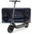 Electric Scooter for Adults, LAELIN R350 R450 Folding E-Scooter with 10″ Gel Tyres, 500W Motor, 35-45 km Max Range, Front Suspension, Dual Braking, TCS, IPX4