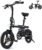Finbike U1 Electric Bike for Adult/Teens,14″ Folding Electric Bicycle with LCD Display,25KM/H & 40KM Range,4H Fast Charge,4 Riding Modes,Rear Shock Absorber,120KG Capacity,Compact Foldable Ebike