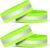 URAQT Reflective Wrist Strap, Running Safety Gear Wristbands, High Visibility Bike & Ankle Bands Reflector Armband, Self-adhesive Reflective Bands for Night Sports & Dog Walking