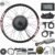 48V 27.5 Inch 30A Controller MTX Rim Rear Wheel E-Bike Conversion Kit, Electric Bicycle Motor Kit with LCD Display & PAS, Programmable Brushless Gearless Motor, Waterproof cable for Mountain Bike