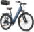 Fafrees F28 PRO Electric Bike for Adults, 16Ah Long-Range Battery, 27.5″ Step-Through City E-Bike 250W Motor, 7-Speed Commuter Electric Bicycle, Suspension Fork