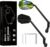 Long Bike Mirror, [HD Large Wide Angle] [1 Pair] Diyife Bicycle Rearview Mirrors, 360°Rotatable Cycle Mirrors for Bike Handlebars 22-25.5mm, Shockproof Rear View Mirror for E-Bike Scooter Motocycle