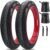 2 Pack 20″/26″X4.0″ E-Bike Fat Bike Tires and Inner Tubes Electric Tricycle Tyres Foldable Replacement Tire for City Commuter Ebike Street Road Pavement Urban Mountain Bicycle