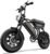URLIFE Electric Bike for Adults, 16″ x 3.0 Fat Tires Ebike, Range 100KM, 48V 13Ah Removable Battery and 250W Brushless Motor Electric Bicycle, Dual Suspension, Color LCD Display E Bike for Teens