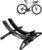 ROCKBROS Bicycle Floor Parking Rack Stand for all 26-80mm Wide Bicycle Tires Road Bike and Mountain Bike Indoor and Outdoor Repair Bike Rack Stand for Storage and Garage