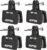 AGPTEK Bike Brake Pads, Resin Disc Brake Pads for Bicycle, Road Bike, Hybrid Bike, City Bike