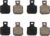For Magura MT5 Brake Pads, 4 Pairs Bicycle Disc Brake Pads, High Performance Bike Brake Pads for Magura M5 M7 MT5 MT5E MT7 MT Trail SH901, Exceptional Noise Reduction and High Temperature Resistance