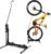 RTR BIKES Brutus Up Vertical & Horizontal Bike Stand – Freestanding Space Saving Cycle Rack – Heavy Duty Floor Holder for E-Bikes & MTB up to 30kg – Fits 24-29″ Wheels & 3.5″ Tyres – Made in EU