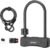 BYKING Bike Lock, Heavy Duty Bicycle D Lock with Cable, 3 High-Security Keys and 1.2m Steel Cable for Road, Electric, Folding, Mountain Bike and Scooter.