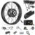 BAFANG G062 48V Rear Wheel Hub Motor 20″ 26″ Fat Bike Electric Conversion Kit 20/26×4.0 Inch Fat Tyre Ebike Conversion Kit for Snow, Cargo Bike with Optional Display and 48V Ebike Battery