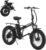 TRIOBLADE Folding Electric Bike 20 Inch Portable E-bike for Adults Height Adjustable Electric Bicycle with 250W Motor Removable 36V Battery