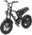 Kanpe 20″ * 4″ Electric Bikes for Adults,Hidoes B6 Road Bike Electric Mountain Bike with 48V 15.6Ah Removable Battery, 80KM Range,7-Speed,LCD Display,Fat Tyre E-bike with Dual Suspension