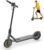 Electric Scooter, 350W Electric Scooter Adult with 25-35KM Range, Max Speed 25KM/H, 8.5″ Solid Tire, Double Braking System for Adults and Teens