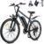 TWOFISH Electric Bike, 26″ Electric Mountain Bike for Adults with 36V 15Ah Battery Max Range 100 KM 25KM/H 3 Riding Mode 7 Speed E Bike with Disc Brakes LED Display, TF-1