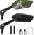 Bike Mirror 2 Pack, 360° Adjustable Safety Rear View Mirror for Bicycle Handlebar, HD Anti-Glare Glass, Vibration-Proof & Durable, Universal Fit 21-32mm (Mountain/Road Bike, Scooter, Motorcycle
