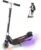 iScooter Kids Electric Scooter with LED Front Wheels, iK1S Electric Scooters for Kids Ages 6-10, 7KM Range,15KM/H,Colorful LED Lights,3.5H Quick Charge,Height Adjustable,Lightweight E-Scooter