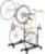 Vertical Bike Stands (2 Pack), Floor Standing Bike Rack for Garage, Upright Bicycle Floor Stand Indoor Bike Holder with Adjustable Height for Garage & Flat – for Wheel Sizes up to 29 Inches
