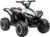 Aptliton Kids Electric Quad Bike 12V, Ride On Car ATV Toy with Remote Control, Music, LED, Horn, 2 Speed, for Ages 3-5 Years, 83 x 53 x 56 cm (White)