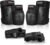 Forzueby Adult/Kids Knee Pads Elbow Pads Wrist Guards 6 in 1 Protective Gear Set for Inline Roller Skating Skateboarding Scooter BMX etc.