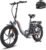 Fafrees F20 PRO Electric Bicycle, 20 * 3.0-inch Women Men Folding Electric Bike, 250W Electric Mountain Bike, 15.5mph, Low-Step Aluminum Alloy Frame, Range 90-120km