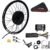 72V 27.5” 60A controller Rear wheel Electric Bikes Conversion Kit Hub Motor and 72V 20Ah Battery,E-bike Cycling Hub with Controller, UKC1 Screen,Bike Conversion Tool Kit 7-speed Cassette