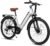 HILAND 26 Inch Electric City Bike, 250W Motor 36V E-Bike for Adults, 7-Speed with Front & Rear Disc Brakes, High-Carbon Steel Frame, 7.8Ah/10.4Ah Battery, Unisex Commuter Electric Bicycle