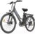 Electric Bike for Adults, 250W Rear Motor Electric Bicycle with 36V 20AH Battery, 80-120km Long Range, 7-Speed & 3 Riding Modes, 25km/h Electric Hybrid Bike for Men Women City Commute