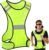 Uncle Paul Reflective Gears – Safety Vest High Visibility for Running Cycling Dog Walking Sports with Pocket for Adults Kids