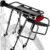 Rear Bike Rack,100KG Capacity Solid Bearings Bike Cargo Rack w/Fender & Large Size Reflective,Quick Release Mountain Road Bicycle Rear Racks,Universal Bike Luggage Touring Carrier Rack,BCR06-EU