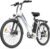 E Bikes for Men Adults, Electric Bike with 7-Speed, Disc Brakes & Spring Shock Absorber, 36V20AH Battery 100-120km Range, 250W Motor Road Bike Electric Bicycle