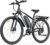 29″ Electric Mountain Bike for Adults, 250W Motor & 48V 18.6Ah Battery, 21-Speed Off-Road E-Bike, 75Nm Torque, Mechanical Disc Brakes, 130kg Max Load, Grey
