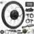 48V 29inch Rear Wheel E-Bike Conversion Kit, Electric Bicycle Motor Kit with LCD Display & PAS, Programmable Brushless Gearless Hub Motor
