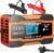 12-Amp Car Battery Charger, 12V/12A Smart Fully Automatic Battery Charger with Temperature Compensation for Car Truck Motorcycle lawnmowers Marine Lead Acid Batteries (power cord length 2m)