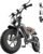 VARUN Electric Bike, Max 100KM EBike, 48V 13Ah Removable Battery, All-Terrain Electric bicycle, 5 PAS LCD Display, Dual Suspension, LED Indicators, 16″ x 4.0 Fat Tire for Teens & Adults