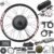 48V 27.5 Inch Rear Wheel 30A Controller E-Bike Conversion Kit MTX Rim, and 48V 13ah ebike Battery,Electric Bicycle Motor Kit with LCD Display & PAS,Waterproof cable for Mountain Bike DIY
