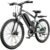 Finbike M50 Electric Bike Adults, 27.5″×2.3″ Electric Mountain Bike with 13Ah Battery, 4-Link Suspensions, 130 Lux Headlight, 70KM Max Range, 7-Speed Derailleur, LCD Display with USB Port