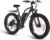 SPATIAL Electric Bike, 26″ 4.0” Fat Tire Mountain Ebike with 48V 13Ah 624 Wh Battery, Up to 104KM Range, 250W 80Nm Motor, LCD Display with 5 PAS, MTB for Adult Man and Woman