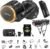 BAFANG Mid Drive Ebike Conversion Kit, BBS01B BBS02B BBS-HD 250W Mid Motor Kit with LCD Display & Optional Battery, for BB 68-73/100/ 120MM Mountain, Road & City Electric Bikes