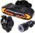Smart Bike Light Set with Wireless Remote: High-Lumen Headlight & Alarm Taillight, 6 Modes, Turn Signals, Anti-Theft Vibration Sensor, Electric Bell, USB-C Rechargeable, Waterproof for Cycling Safety