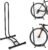 Bike Stand Steel Floor Stand Upright Bike Storage Space Saver Suitable for Mountain, Road Bicycle with Wheel Diameter Max 29 Inches