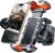 CIRYCASE Bike Phone Holder with [Heavy-Duty Clamp], [All-Around Secure] Motorbike Phone Holder for Bike Bicycle Motorcycle Handlebar Ends, [1s Put & Take] Bike Phone Mount for 4.7″-6.8″ Phones