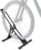 CXWXC Bicycle Stand for 20-29 Inch and 730C MTB, Road Bikes, Foldable Bicycle Stand, Floor, Indoor, Garage, Outdoor Storage (S101) (1, M)