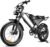 SMARTRAVEL DK401/400 Adult Electric Bike 48V18.2Ah Removable Battery Off-road Motorcycle, 20×4.0 Suitable for urban commuting, various terrain electric bike