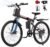 VARUN Electric Bikes for Adults, 26” Electric Mountain Bike,48V 374.4Wh Battery, Dual Suspension, 7 Speed Gear, Range 70 KM, LCD-Display, Folding Ebike for Men and Women