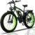 Electric Bike for Adult,Ebike with 48V 20AH Removable Battery, 70-110KM Long Range Electric Bike with Phone mount, 26″ x4.0″ All-Terrain Tires, Fat Tire Ebike Hydraulic Suspension 21-Speed