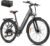 Fafrees F28 PRO Electric Bike for Adults, 16Ah Long-Range Battery, 27.5″ Step-Through City E-Bike 250W Motor, 7-Speed Commuter Electric Bicycle, Suspension Fork